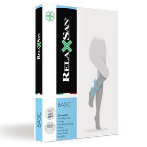 RXS MEDIA RODILLA COMPRESION 18-22 T-L COLOR BEIGE