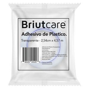 BRIUTCARE ADHESIVO PLASTICO TRANSPARENTE  2.54 X 4.57 M