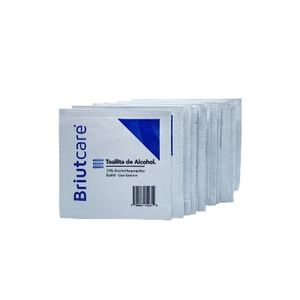 BRIUTCARE TOALLA  DE ALCOHOL 6X6 CM X20