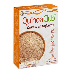 QUINOA CLUB QUINUA EN HOJUELAS SIN GLUTEN 200 GR