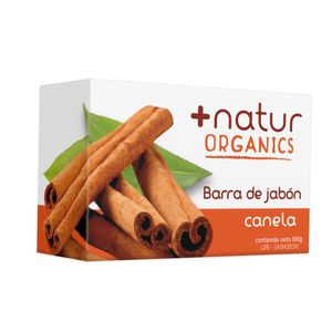 NATUR ORGANICOS  JABON EN BARRA  CON  CANELA 100 ML