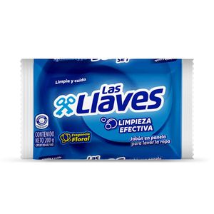 LAS LLAVES JABÓN TRADICIONAL FLORAL 200G