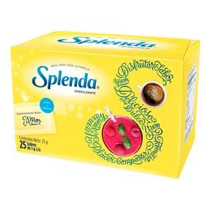 SPLENDA ENDULZANTE SOBRE X25