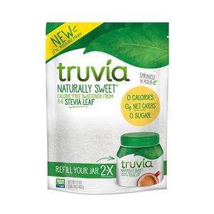 TRUVIA ENDULZANTE NATURAL REFILL STEVIA 482G