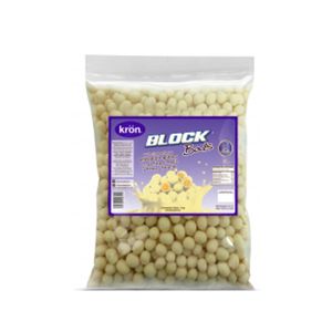 BLOCK BALLS CHOCOLATE BLANCO 2G