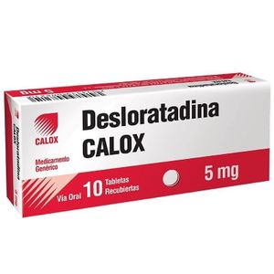 CALOX DESLORATADINA  5MG X10 TABLETAS
