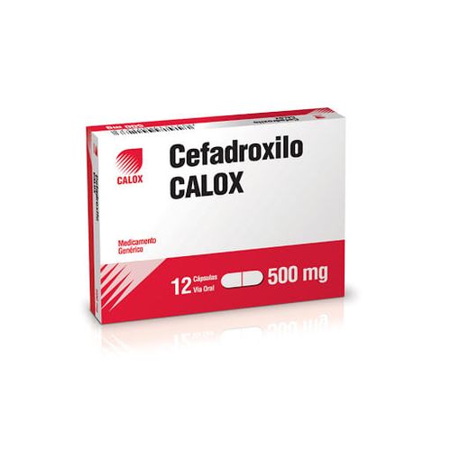 CEFADROXILO CALOX 500MGX12 CAPSULAS
