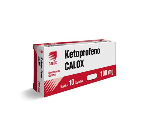 KETOPROFENO CALOX 100MG X10 CAPSULAS