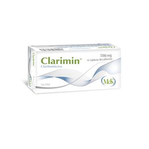 CLARIMIN 500 MG X10 TABLETAS