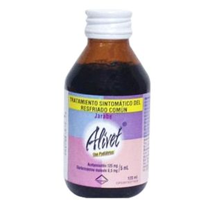 ALIVET 125 MG / 0.5 MG / 5 ML X120 ML JARABE