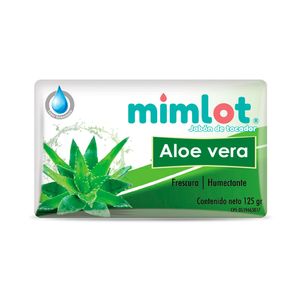 MIMLOT JABÓN TOCADOR ALOE VERA 125 GR