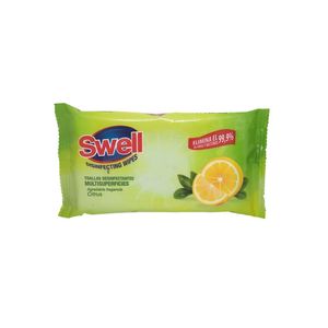 SWELL TOALLAS DESINFECTANTES MULTIUSOS CITRUS X24