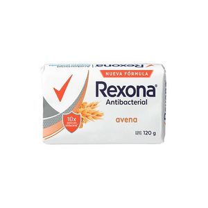 REXONA JABON ANTIBACTERIAL AVENA 120 GR