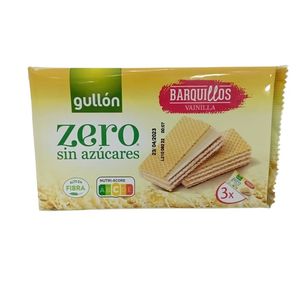 GULLON BAQUILLA DE  VAINILLA ZERO SIN AZUCAR 180 GR