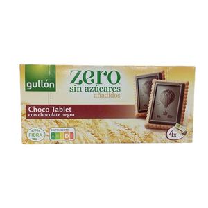 GULLON GALLETA DE CHOCOTE BLANCO  ZERO SIN AZUCAR 150 GR