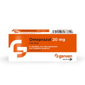 OMEPRAZOL 20 MG X8 CAPSULA GENVEN