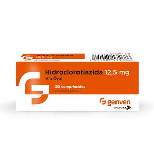 HIDROCLOROTIAZIDA 12.5 MG X30 COMPRIMIDOS GENVEN