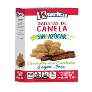 KSERITAS GALLETAS DE CANELA SIN AZUCAR 100 GR