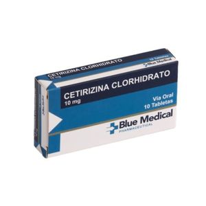 BM CETIRIZINA  10 MG X 10 TABLETAS