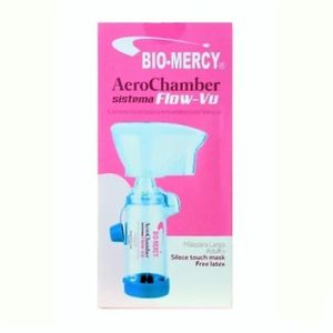 BIOMERCY AEROCHAMBER ADULTO CON VALVULA Y MASCARA