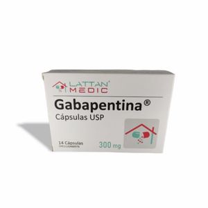 LATTAN GABAPENTINA  300 MG X14 TABLETAS