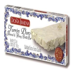 DOÑA JIMENA TURRON DURO CON ALMENDRA Y MIEL 150 GR