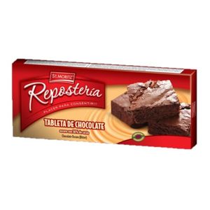 ST.MORITZ CHOCOLATE BITTER DE REPOSTERIA 500 GR