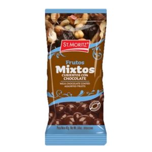 ST.MORITZ FRUTOS MIXTOS CON CHOCOLATE 40 GR