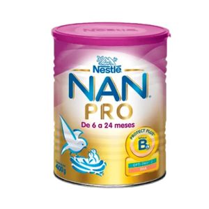 NESTLE NAN PRO LECHE FORMULA CONTINUA 400GR.