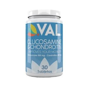 VAL GLUCOSAMINA CONDROITINA 500 / 400 MG X 30 TABLETAS