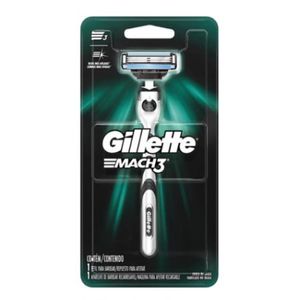 GILLETTE MAQUINA  SIST MACH3 RECARGABLE