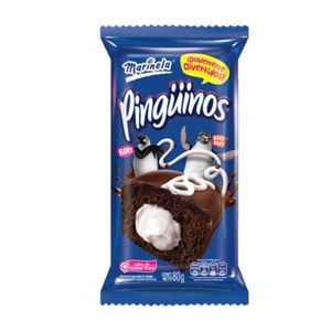 BIMBO PINGUINOS DE CHOCOLATE 80 GR