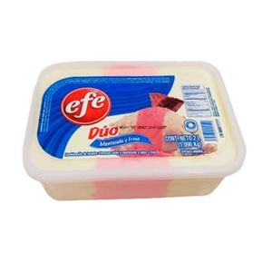 EFE HELADO DUO MANTECADO Y FRESA 2 LT