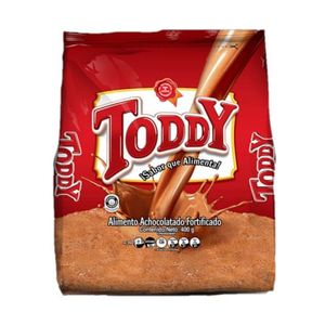 TODDY ALIMENTO ACHOCOLATADO BOLSA 400 GR