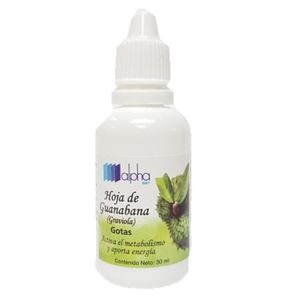 ALPHA GUANABANA GRAVIOLA  30 ML GOTAS