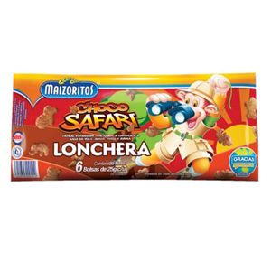 MAIZORITOS CHOCOLATE SAFARY 25 GR X 6