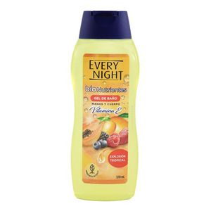 EVERY NIGHT BIO.GEL DE BAÑO ALOE VERA  370 ML