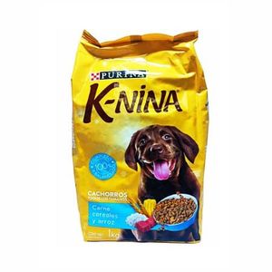 K-NINA CACHORRO CARNE CEREAL/ARROZ 1KG