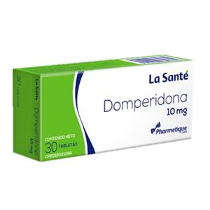 LA SANTÉ DOMPERIDONA 10 MG X30 TABLETAS