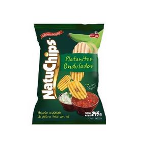 NATUCHIPS PLATANITOS ONDULADOS 245 GR