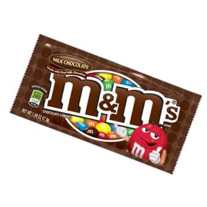 M&M MILK CHOCOLATE  CANDIES 47.9 GR