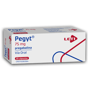 PEGYT 75 MG X20 CAPSULAS