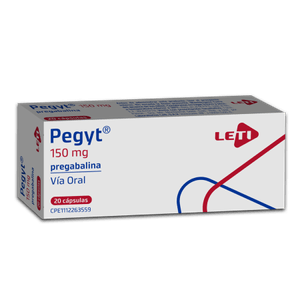PEGYT 150 MG X20 CAPSULAS