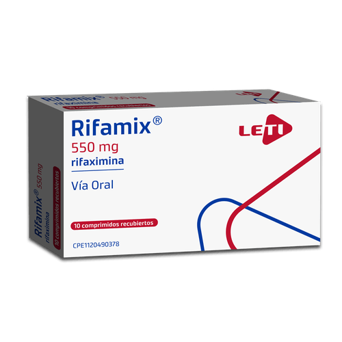 RIFAMIX COMP. REC. 550MG X10