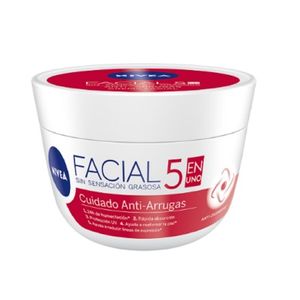 NIVEA CREMA  FACIAL  ANTIARRUGAS  5 EN 1 200 ML