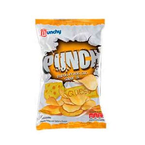 MUNCHY PUNCH PAPAS FRITAS DE QUESO 80 GR