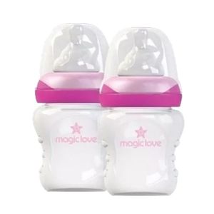 MAGIC LOVE TETERO 5OZ/150ML 0M 2PZA ROSA