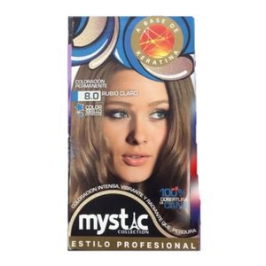 MYSTIC TINTE KIT COLOR  RUBIO CLARO 8.0
