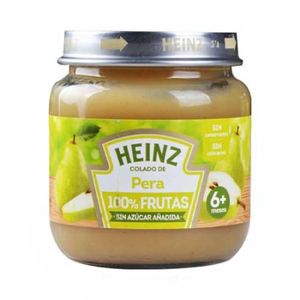 HEINZ COLADO PERA 100P FRUTA SA 110G