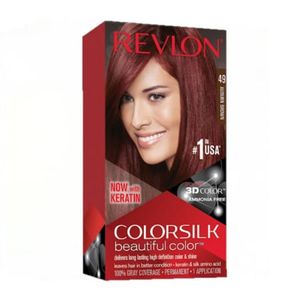 TINTE KIT REVLON COLOR CASTAÑO  ROJIZO PROFESIONAL 49